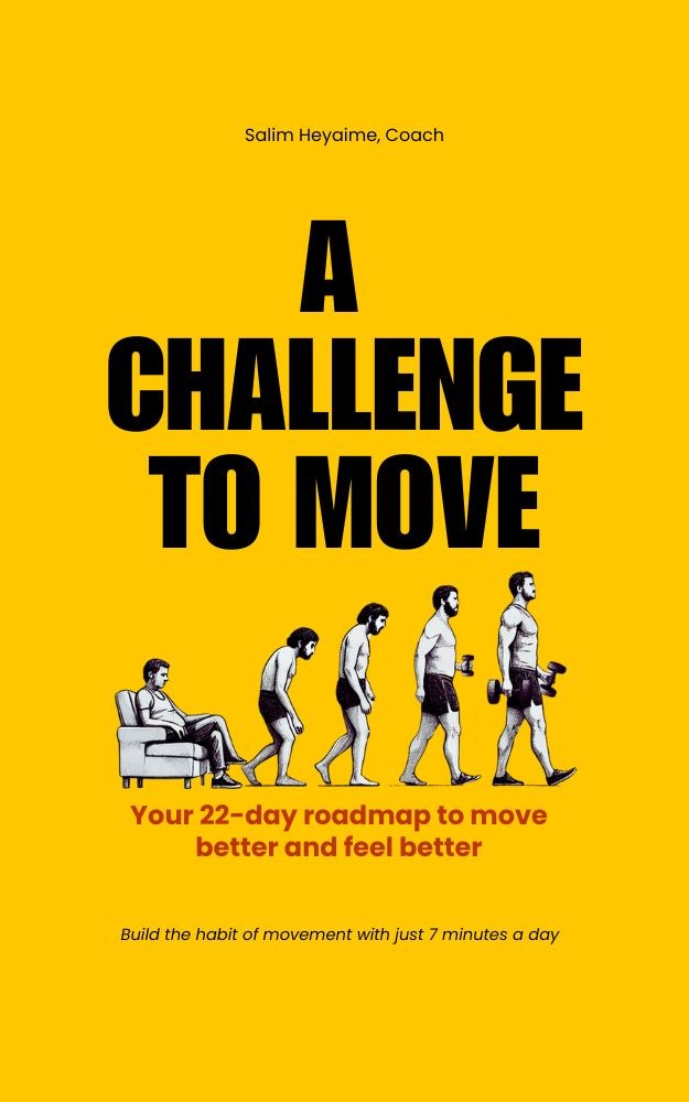 Book cover: A Challenge to Move — Your 22-Day Roadmap to Move Better and Feel Better